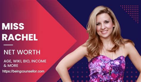 how much miss rachel worth|Ms. Rachels Net Worth Now: Its Nothing to Kid About。